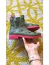 Anthropologie Print Green Pink Rain Boots Size 6 - photo 6