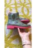 Anthropologie Print Green Pink Rain Boots Size 6 - photo 5