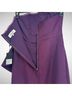 Elliatt Solid Purple Cocktail Dress Size M - photo 6