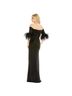 Mac Duggal 100% Microfiber Polyester Black Cocktail Dress Size 2 - photo 2