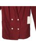 Father's Daughter 100% Cotton Solid Red Blazer Size XS - photo 4