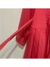 Elle Solid Pink Trenchcoat Size XS - photo 8
