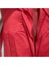 Elle Solid Pink Trenchcoat Size XS - photo 6