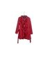 Elle Solid Pink Trenchcoat Size XS - photo 1
