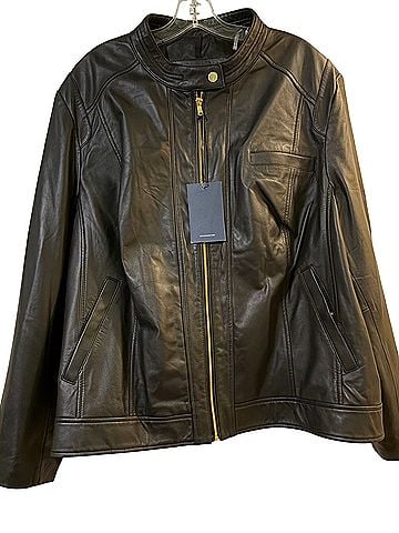 Cole Haan Leather Jacket (view 1)