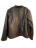 Cole Haan 100% Leather Black Leather Jacket Size 3X - photo 2