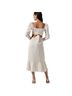 Astr White Ivory Casual Dress Size M - photo 2