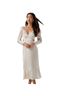 Astr White Ivory Casual Dress Size M - photo 1