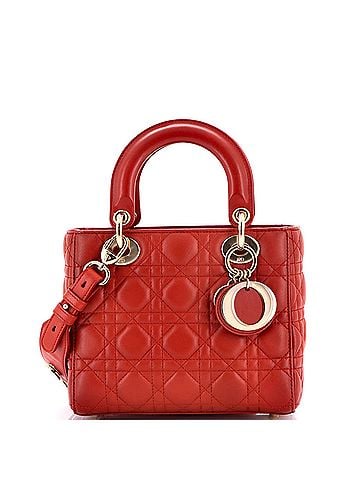 Christian Dior My ABCDior Lady Dior Bag Cannage Quilt Lambskin (view 1)