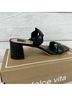 Dolce Vita Solid Black Sandals Size 8 1/2 - photo 6