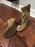 FRYE 100% Suede Solid Brown Ankle Boots Size 9 1/2 - photo 5