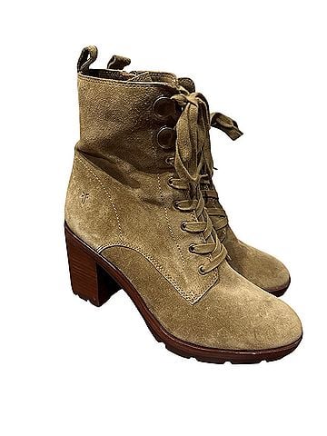 FRYE Cottagecore Hippie Boho Western Ankle Boots (view 1)