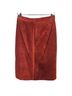 Gap 100% Leather Solid Multi Color Leather Skirt Size S - photo 2