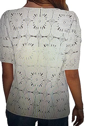 Kirundo Short Sleeve Blouse (view 2)