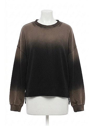 Electric & Rose Apollo Sunbleach Sweatshirt in Onyx/Khaki (view 1)