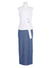 Christopher Esber Solid White Women's Fossiled Ceramic Shell Top in White Size 8 - photo 1