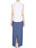 Christopher Esber Solid White Women's Fossiled Ceramic Shell Top in White Size 8 - photo 3