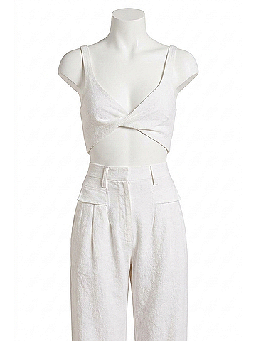 Bec & Bridge Phoebe Top in Ivory (view 1)
