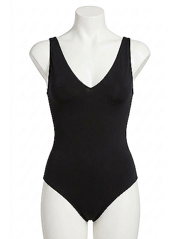 Eberjey May Bodysuit in Black (view 1)