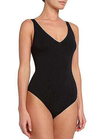 Eberjey May Bodysuit in Black (view 2)