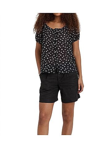 Alex Mill Rose Top in Black Floral (view 2)