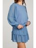 Chaser Blue Clyde Blouse in Vintage Blue Size S - photo 3