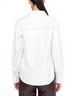 Christy Lynn Solid White Barris Button-Up Top in Eggshell Size XS - photo 3