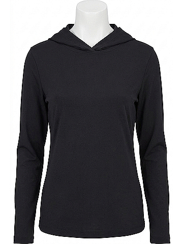 Under Armour Coldgear Infrared Hoodie Sweatshirt in Black (view 1)