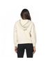 Another Love Solid White Pullover Hooded Sweatshirt in Birch Size S - photo 3