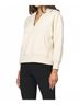 Another Love Solid White Pullover Hooded Sweatshirt in Birch Size M - photo 4