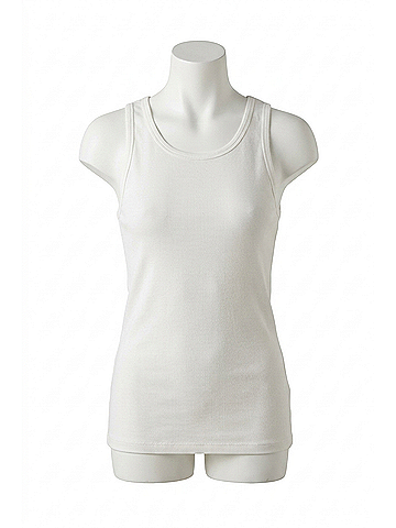 Fifteen Twenty Everyday Rib Tank Top in White (view 1)