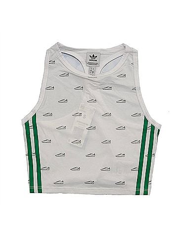 Adidas High Neck Brami Bralette in Stan Smith (view 2)