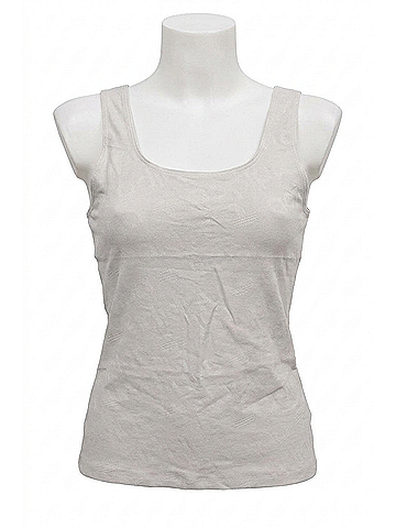 Adidas Terrot Scoop Neck Sleeveless Lightweight Tank Top in White (view 1)