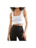 Commando White Sequin Crop Top in White Size S - photo 2