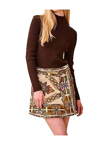 Hunter Bell Houghton Turtleneck in Cocoa (view 2)