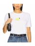 Kule Graphic White Modern Lemon Tee in White Size L - photo 3