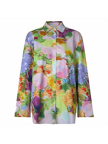 STINE GOYA Mia Shirt in Faded Floral (view 1)