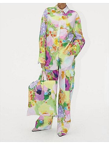 STINE GOYA Mia Shirt in Faded Floral (view 2)