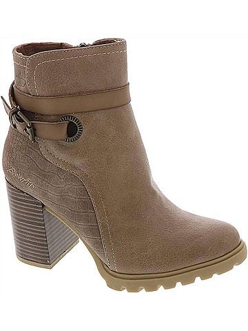 Blowfish Women's Winston Heeled Boots in Creamed Coffee/Mushroom (view 1)