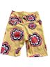 Nike Floral Yellow Orange Black Athletic Shorts Size XS - photo 2