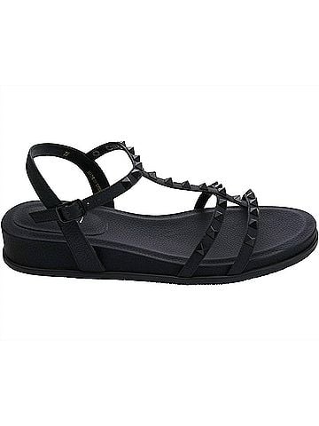 VANELi Women's Nelina Platform Heel Sandals in Black Milled (view 1)
