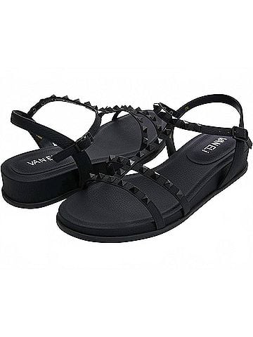 VANELi Women's Nelina Platform Heel Sandals in Black Milled (view 2)