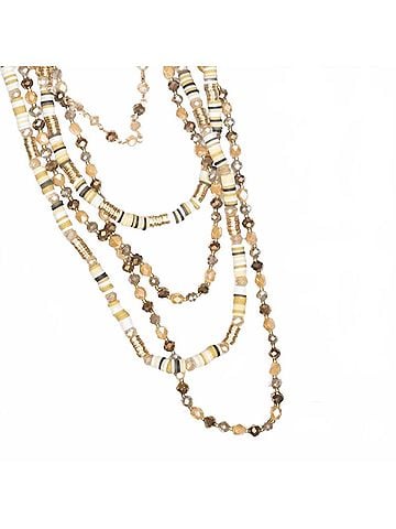 Southern Grace Women's I'm On Vacay Mode Necklace in Gold (view 2)