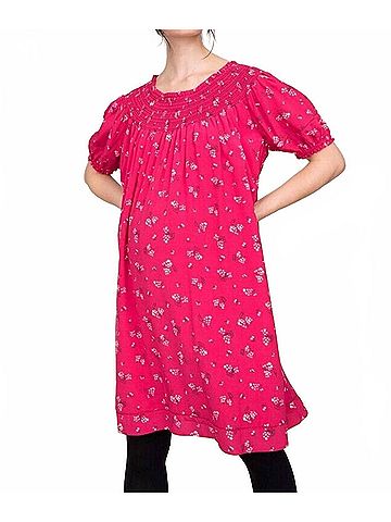 Hatch Leona Maternity Dress in Azalea/Canterbury (view 2)