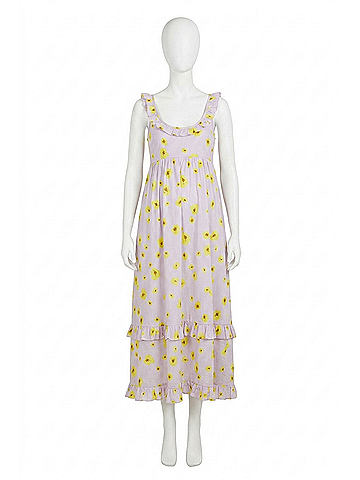 Hatch Rafaela Maternity Dress in Lilac (view 1)