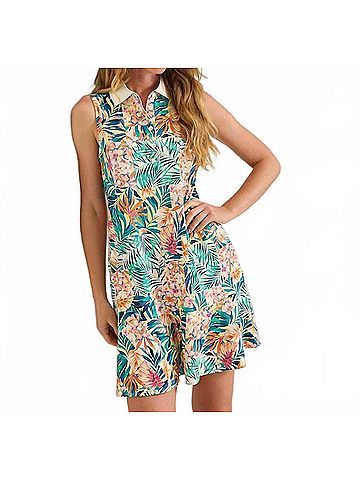 Tommy Bahama Abby Positano Palms Lychee Dress in Multi (view 2)