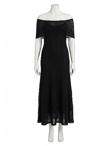 Khaite Thora Dress in Black (view 1)