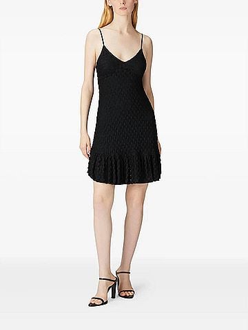 Missoni Spaghetti Strap Dress in Black Beauty (view 2)