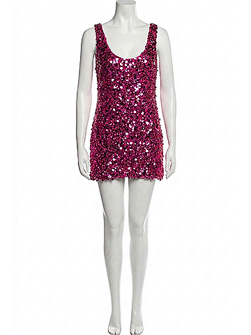 Show Me Your Mumu After Hours Mini Dress in Magenta (view 1)