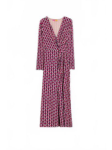 Vilagallo Amelia Dress in Hot Pink (view 1)